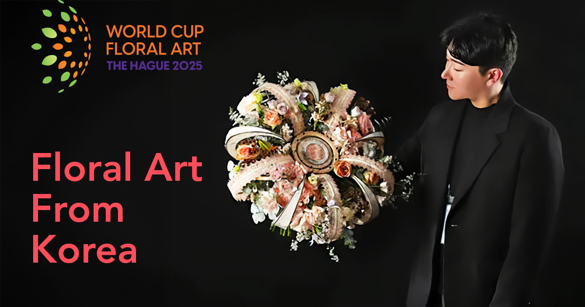 Do Hyun Lee floral crown design